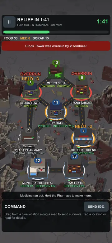 The Clock Tower under siege