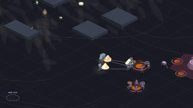Foundry squads hit the Veshra line beside a 25/s vent